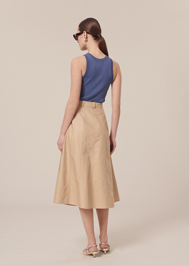 Jupe Jilbeige en coton