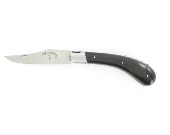 Capuchadou 12cm Ebène - 2 pièces Couteau de Poche - Capouchadou par Fontenille Pataud