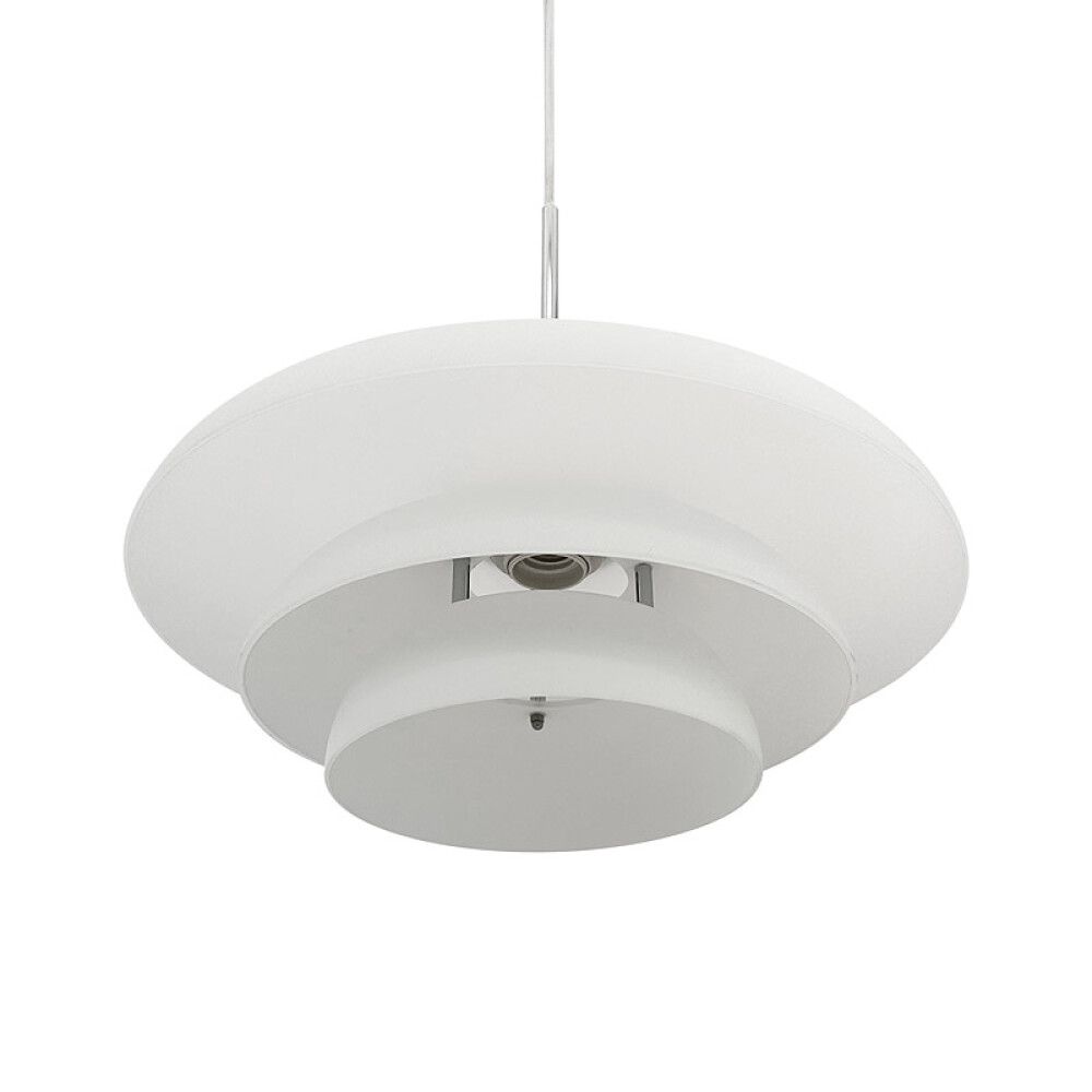 TAKLAMPE DYBERG LARSEN AVA 40CM OPAL/KROM