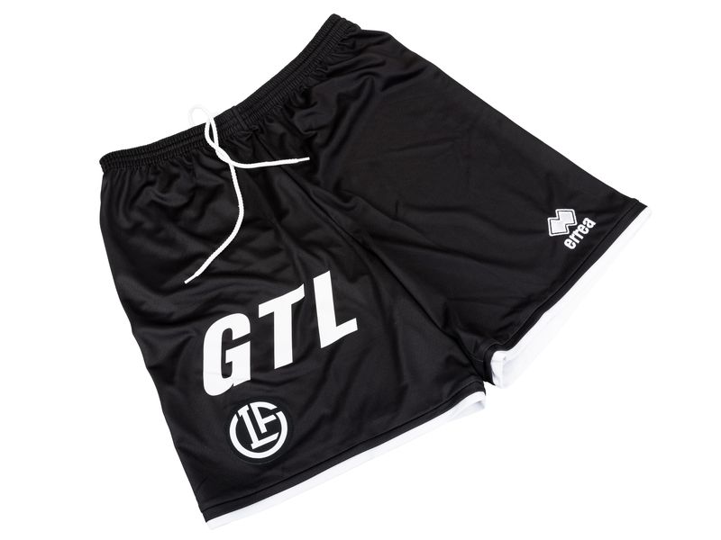FC Lugano Shorts Away 25/26 XL, Schwarz Leichte, strapazierfähige Shorts