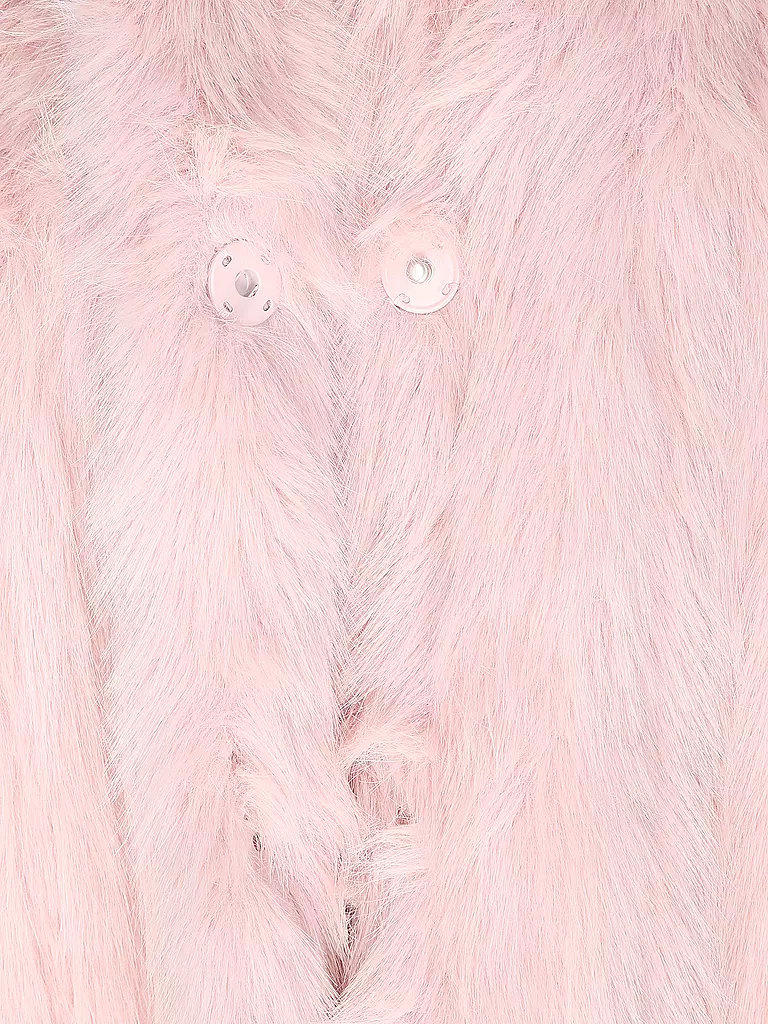 JAKKE Jacke in Felloptik ROSEMARY rosa