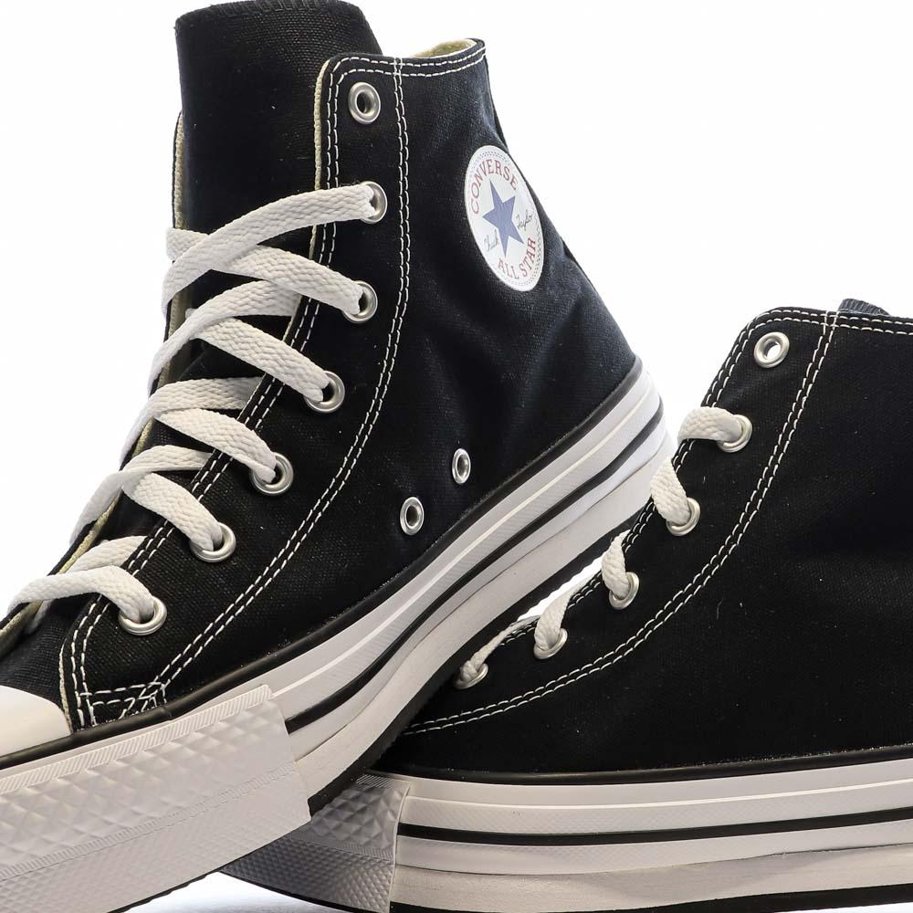 Converse All Star Baskets Montantes Noires Femme Converse