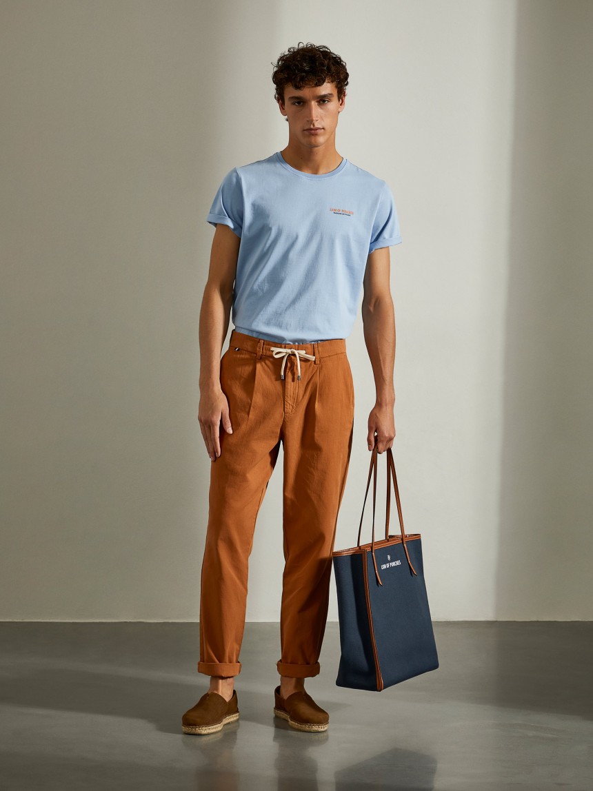 Calças chino regular fit