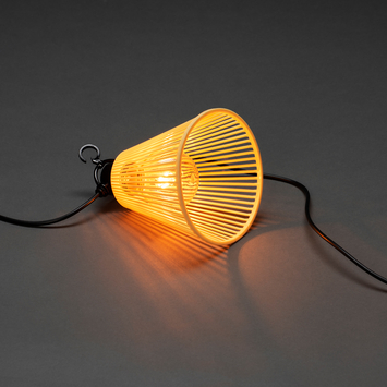 Konstsmide lichtsnoer dco geel 10 lampen 10 meter dimbaar