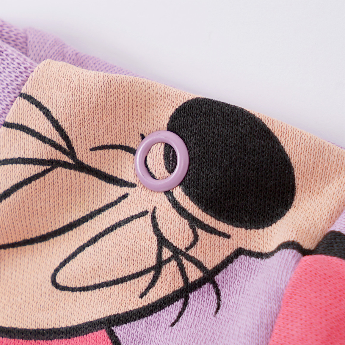 Topomini Minnie Maus Schlafanzug mit Allover-Print helllila