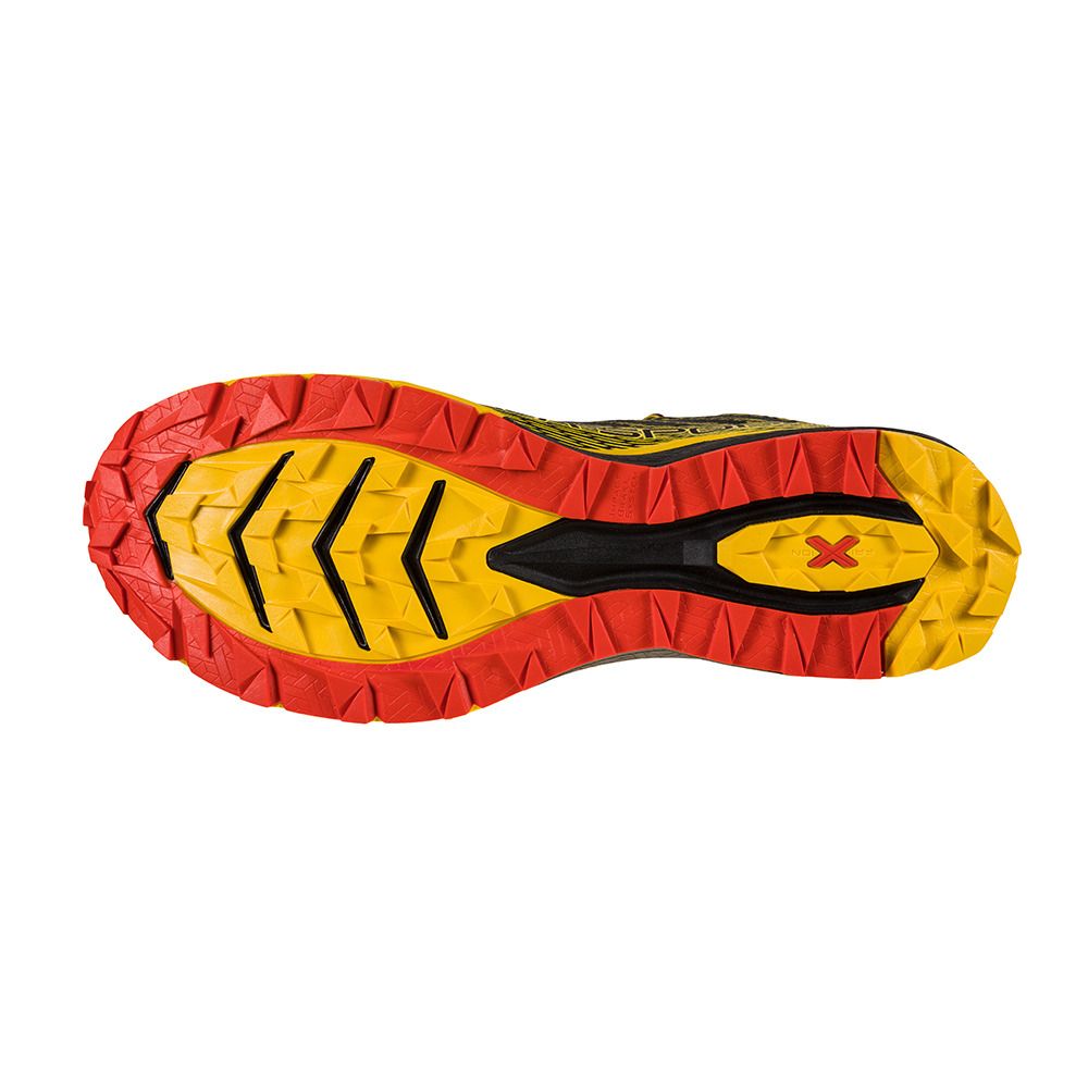 La Sportiva JACKAL II - Chaussures trail Homme black/yellow