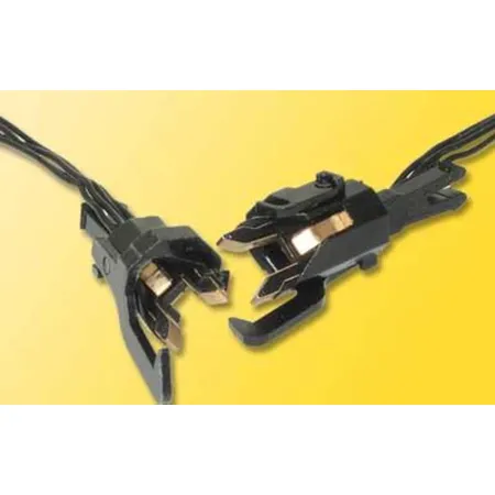 Viessmann 5071 Stromführende Kupplungen, vierpolig, 2 Stück, Spur H0