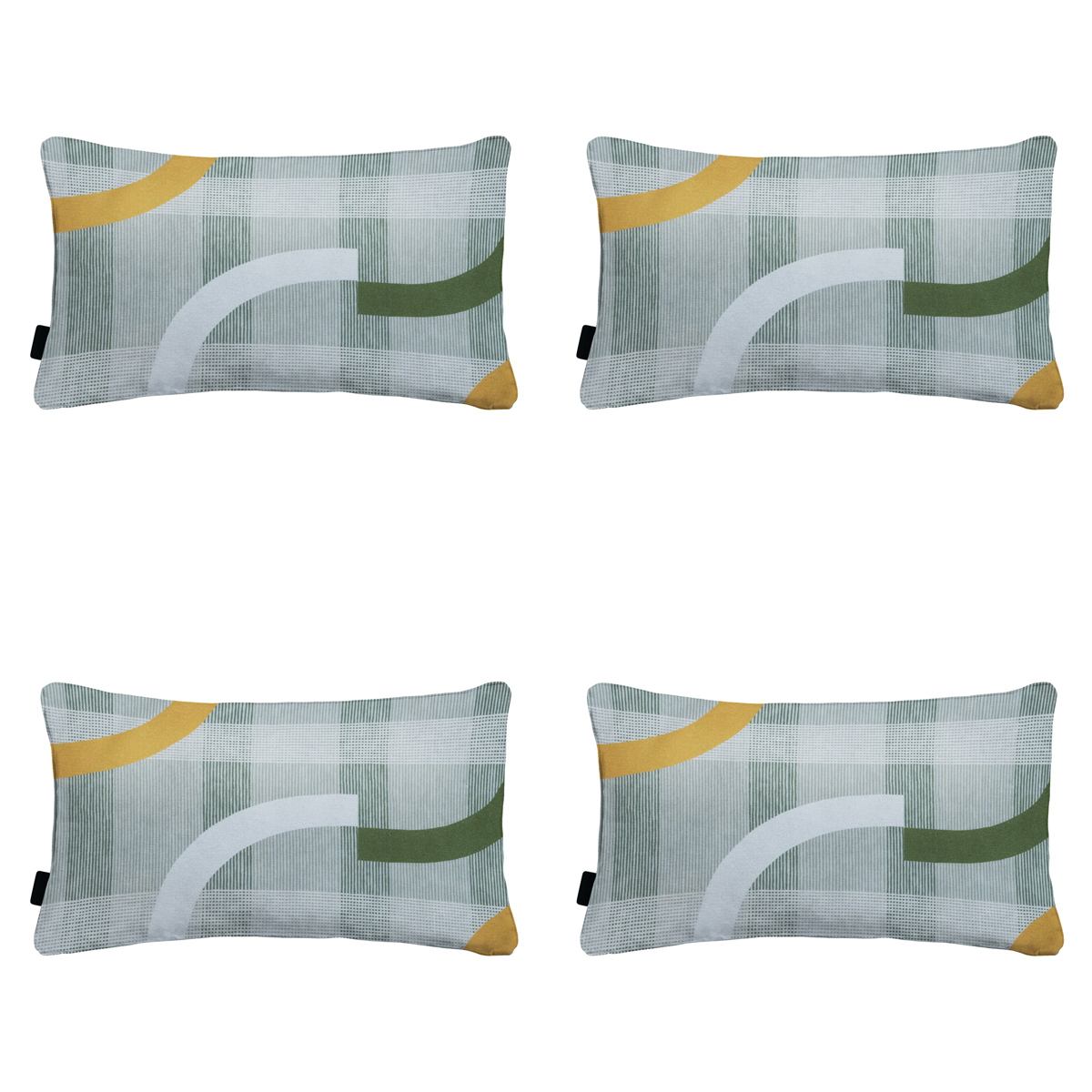 Madison Tess orange Sierkussen - Set van 4