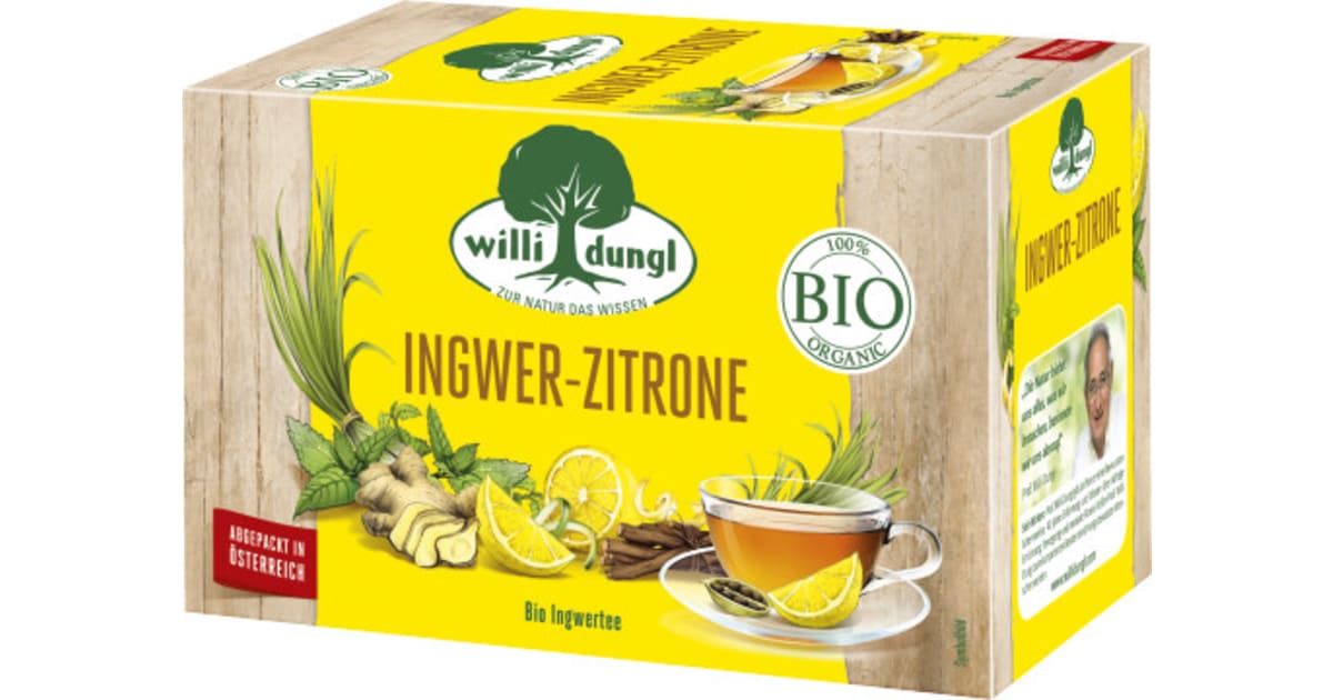 Willi Dungl Bio Ingwer-Zitrone