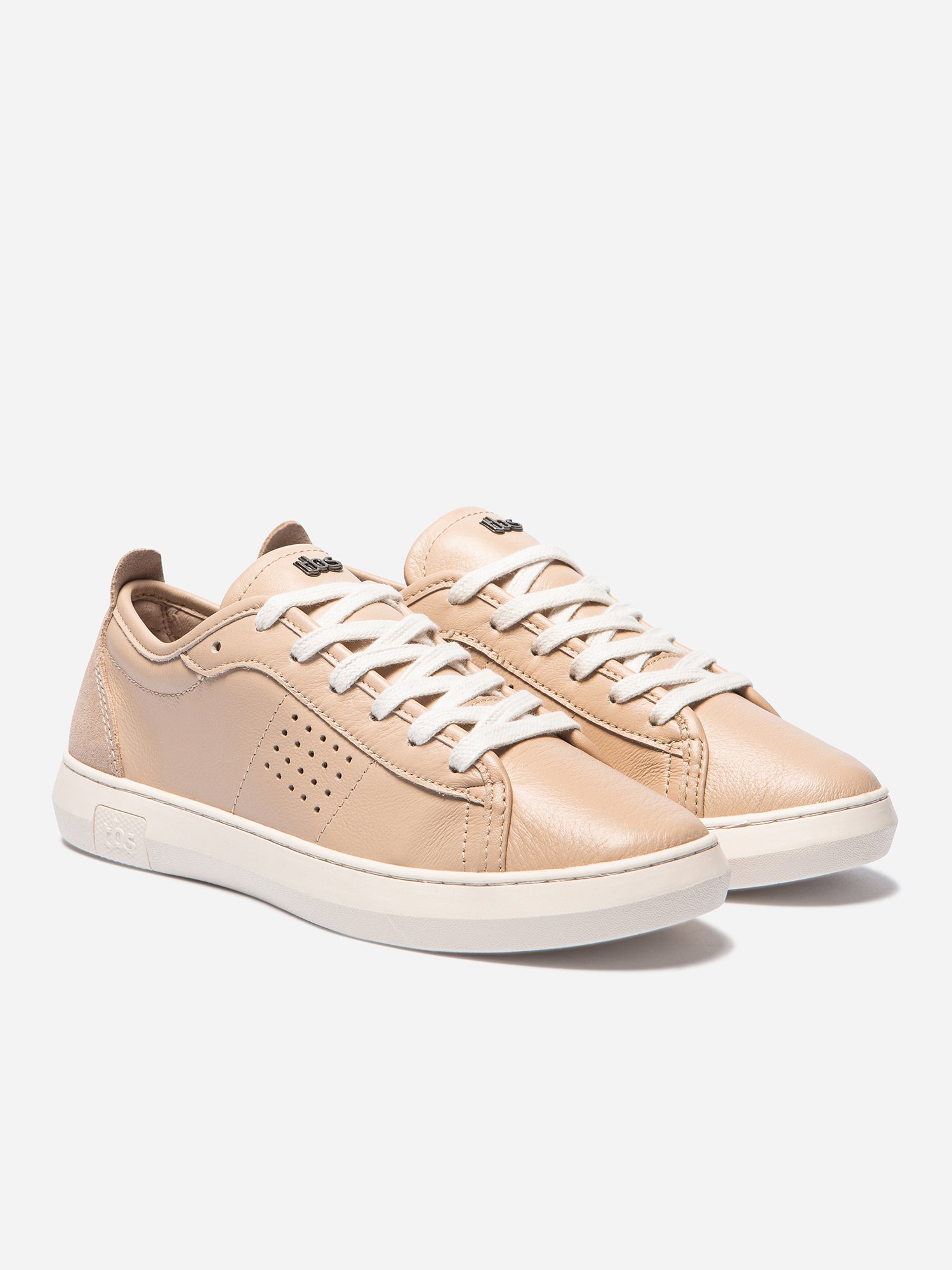 Tennis Femme Confort Purefoam En Cuir Blush