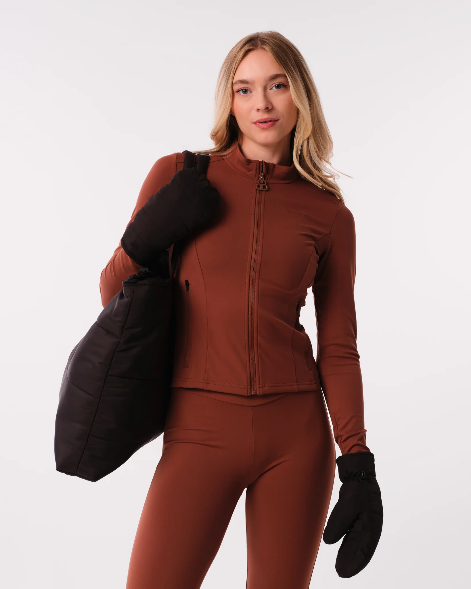 Bumpro Puffer Gloves Black