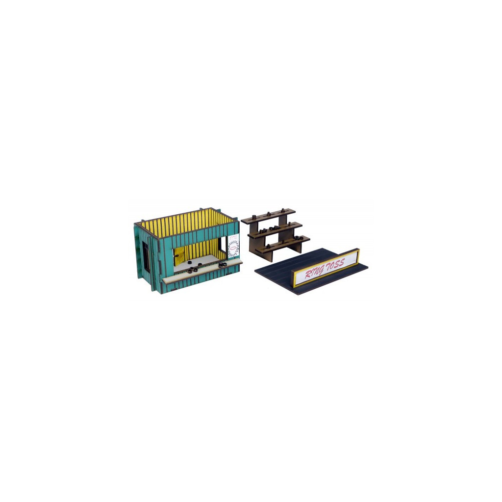 Fairground “Ring Toss” Games Booth