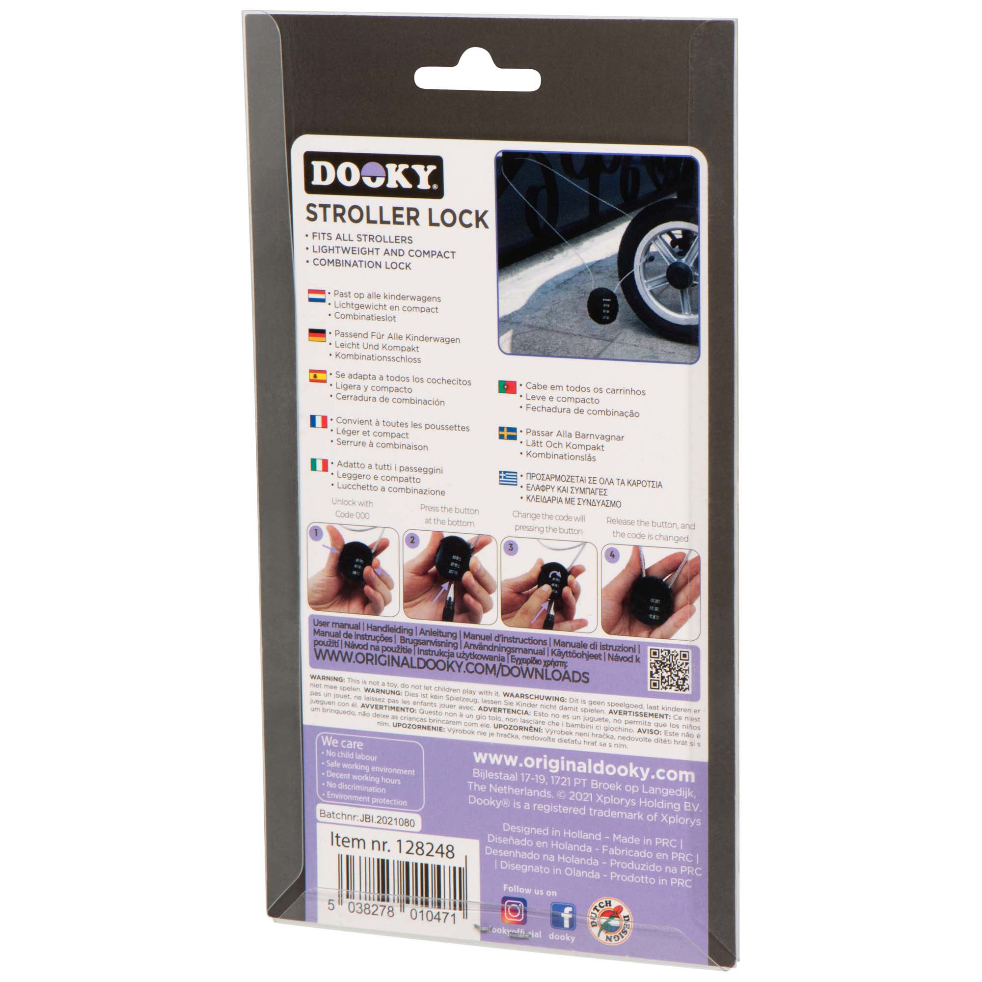 Dooky Stroller lock Black