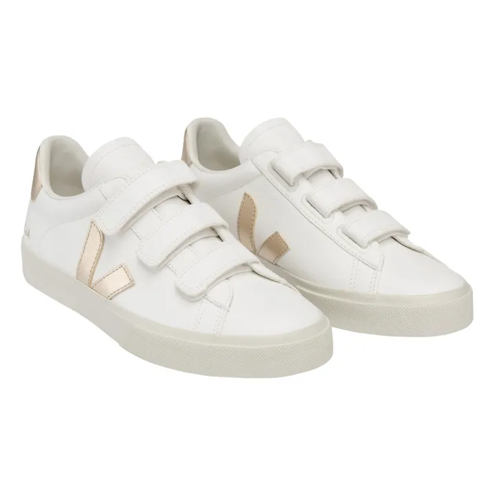 Veja Baskets Scratchs Recife Chrome Free | Doré