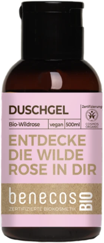 Benecos Bio Shower Gel Wild Rose 50ml