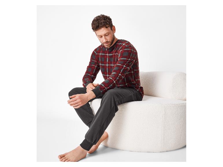 Fleece heren pyjama