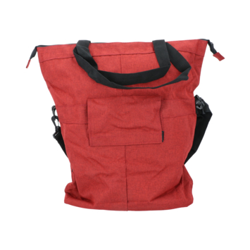 Dresco fietstas enkel rood 18L