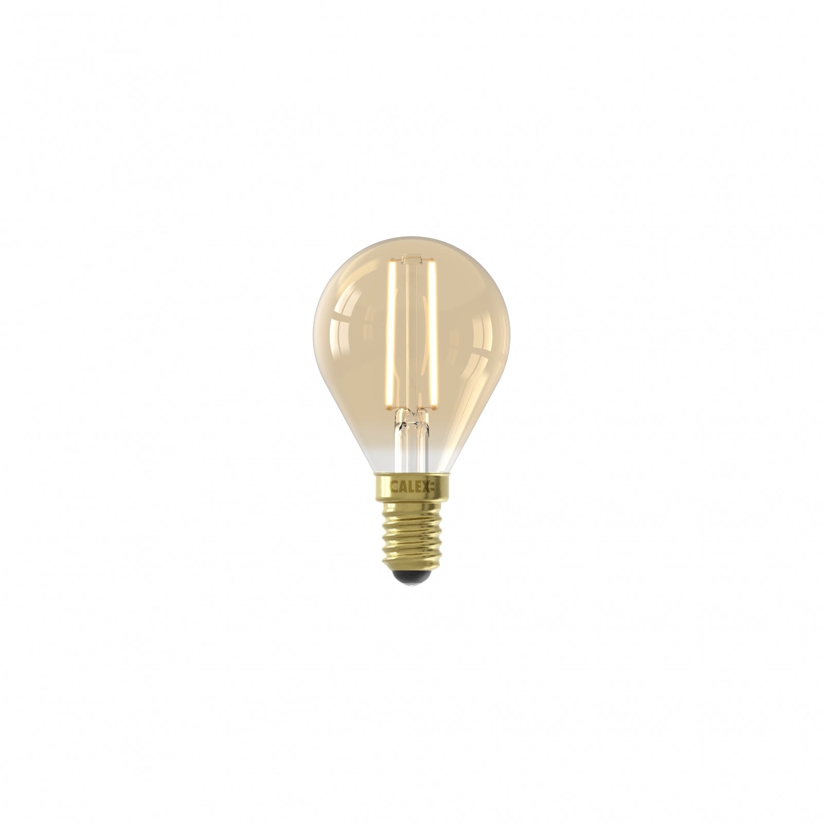 Calex Lichtbron E14  Goud - Glas - 4x8x4cm (BxHxD)