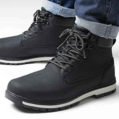 Baskets Gunter 32154PW Black Grey Dark