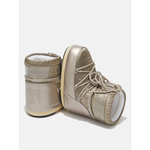 Moon Boot Low Icon Glance Støvler, Platinum, 39/41