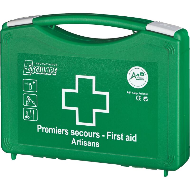 Coffret de secours Artisan Esculape - 5 personnes