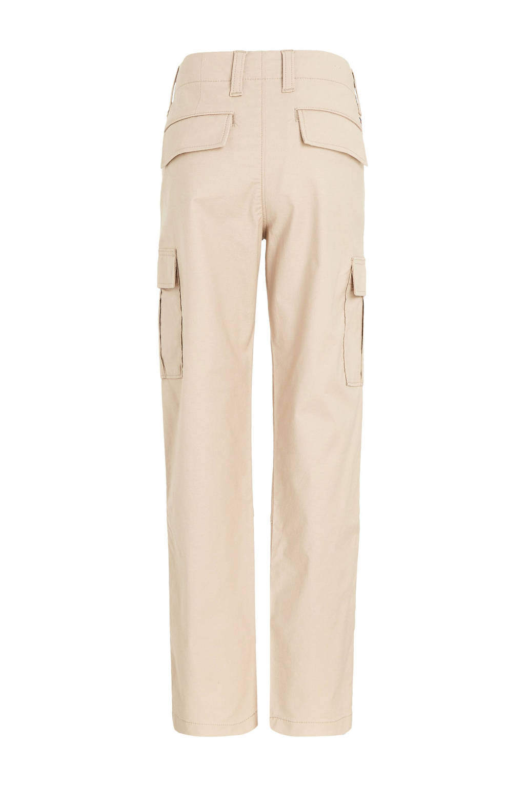 Tommy Hilfiger straight fit cargobroek CHELSEA beige