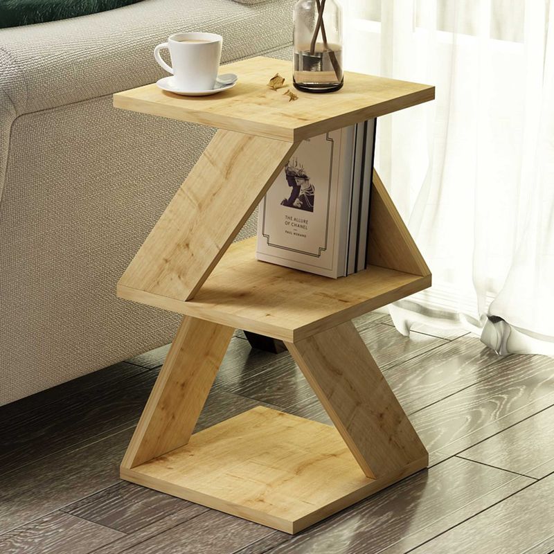 Asir - Bijzettafel - Saffier - 50 x 30 x 30 cm