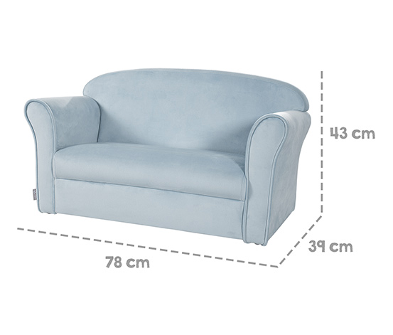roba Kindersofa »Lil Sofa«, hellblau
