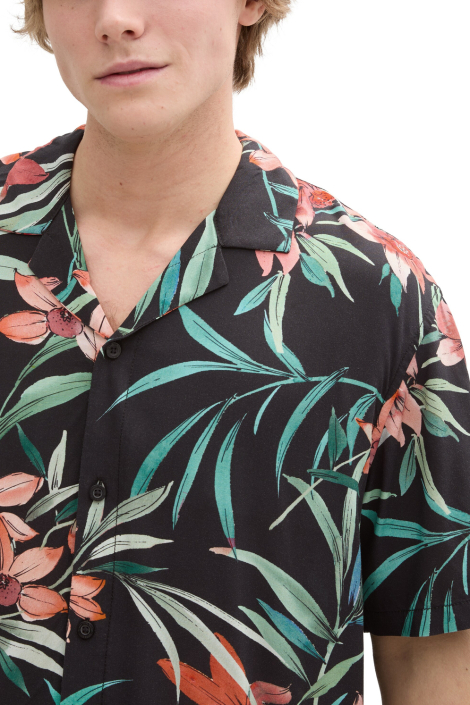 Tom Tailor multi color heren overhemd