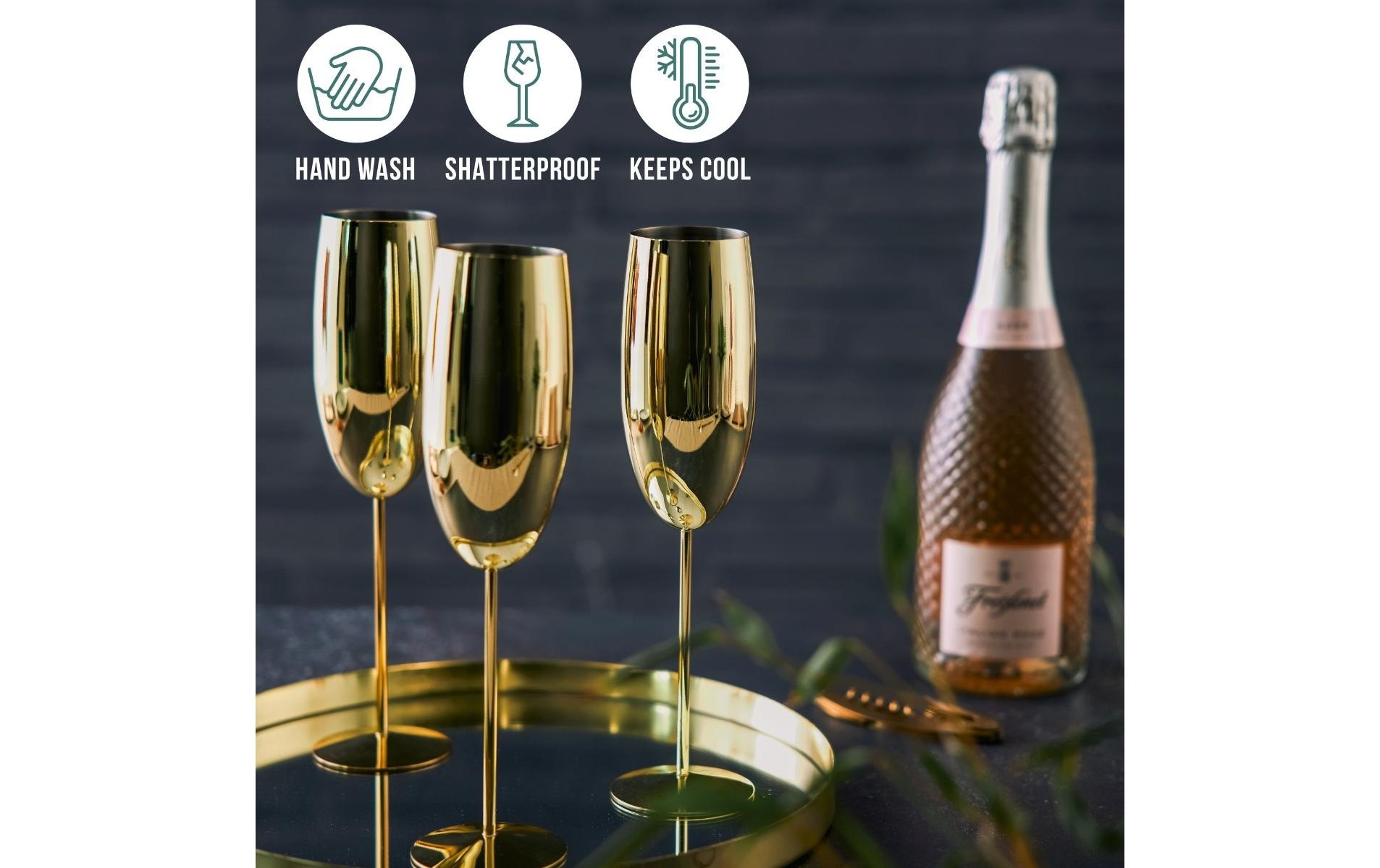 Sektglas »Oak & Steel 285 ml, 2 Stück«
