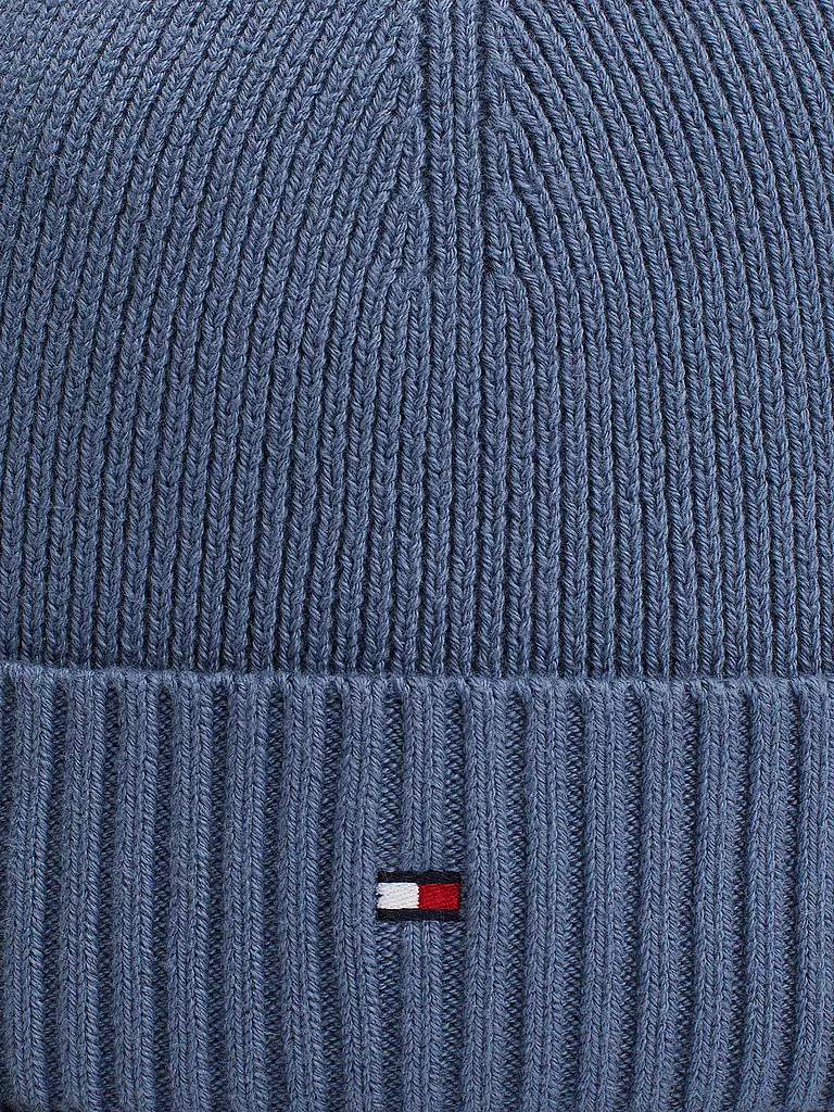 TOMMY HILFIGER Mütze - Haube hellblau