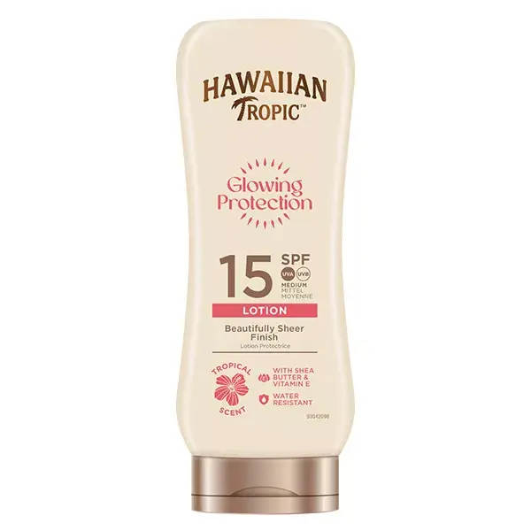 Hawaiian Tropic Lotion Protectrice Satin SPF 15 - 180ml
