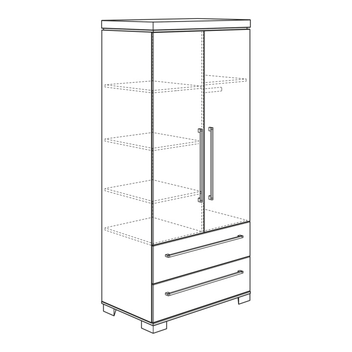Kleiderschrank PAIDI KIRA