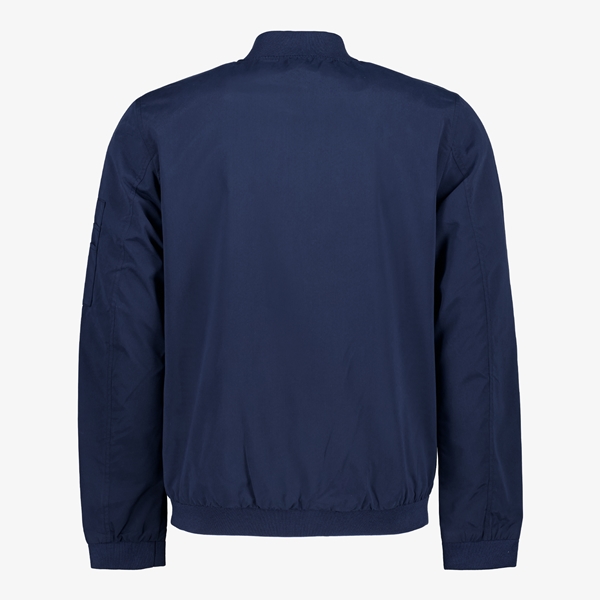 Product heren bomber jas blauw