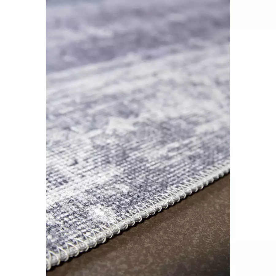 Wecon home Kurzflorteppich Alaska grau