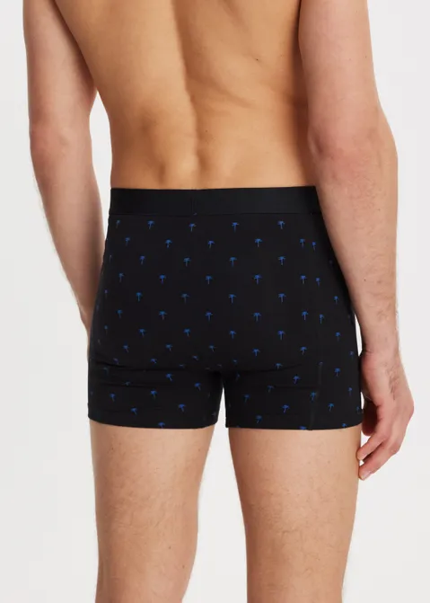 Boxer met logo blauw (BLW)