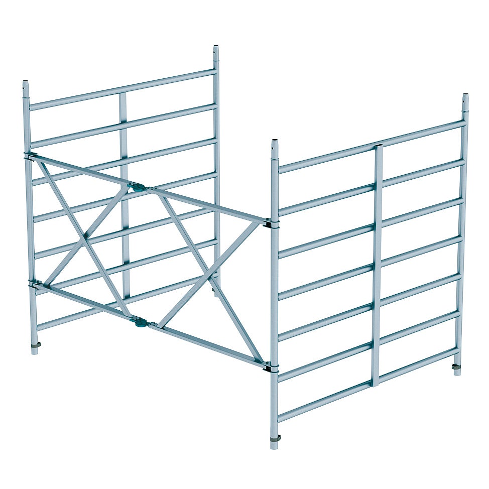 MUNK vouwframe-unit voor vouwsteigers met drievoudig platform