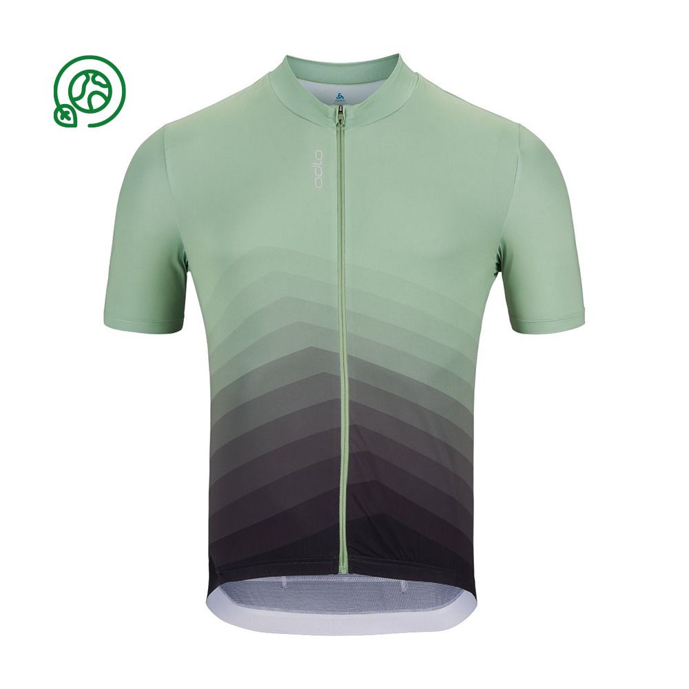 Odlo ZEROWEIGHT CHILL-TEC - Maillot Homme loden frost - black
