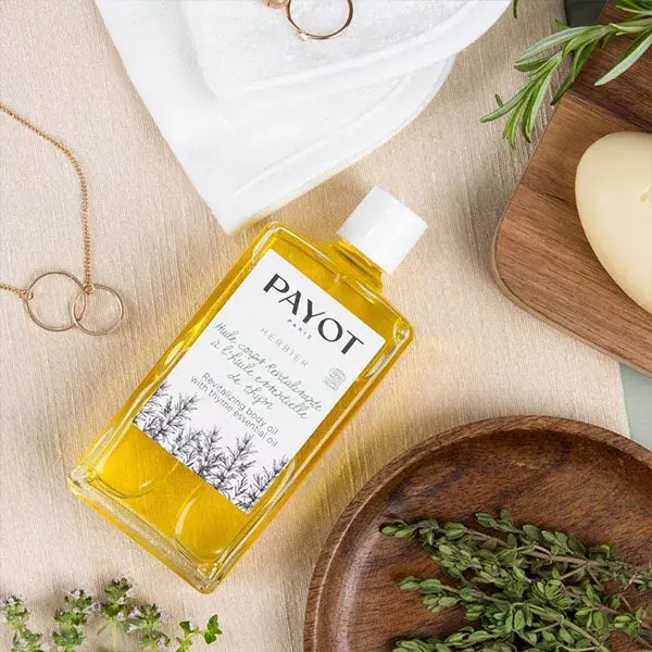 Óleo Corporal Revitalizante de Tomilho Payot Herbier 95ml