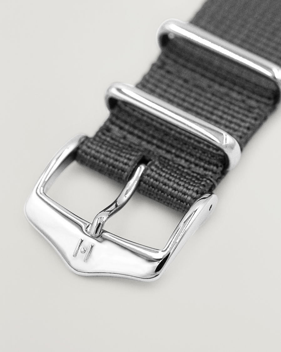 HIRSCH Rush Recycle Nato Watch Strap Grey