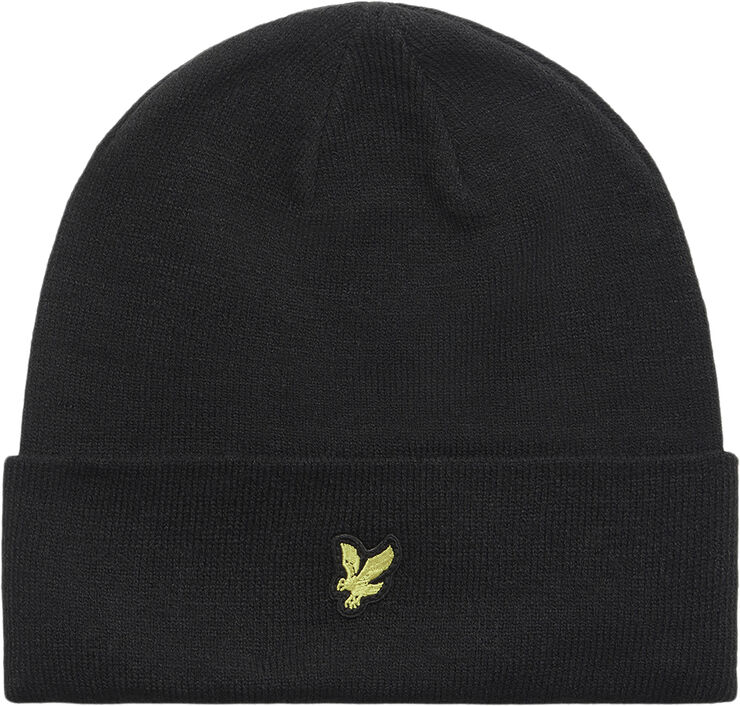 Lyle & Scott Beanie 572 true black