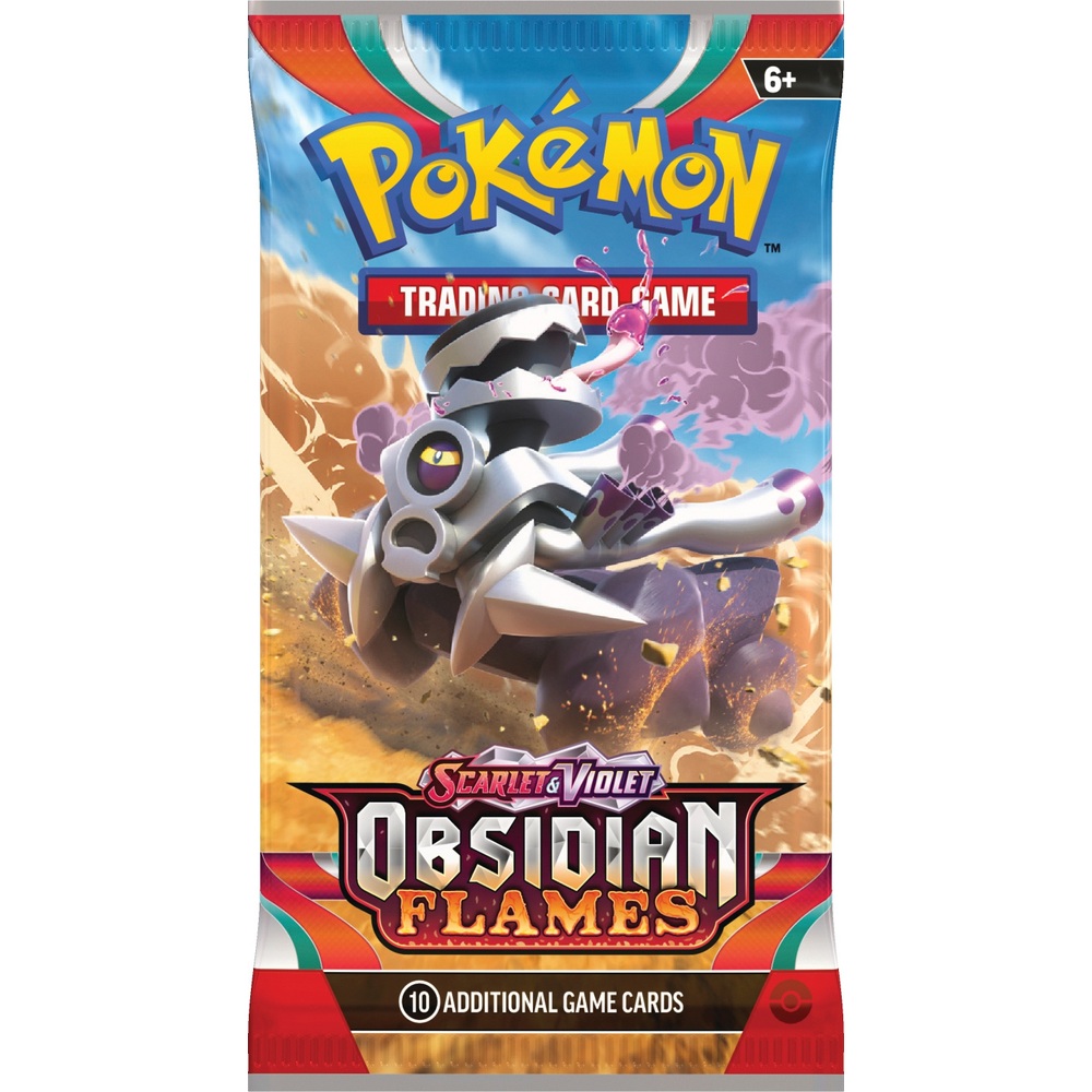 Pokémon-Sammelkartenspiel: Scarlet & Violet - Obsidian Flames Boosterpack-Sortiment