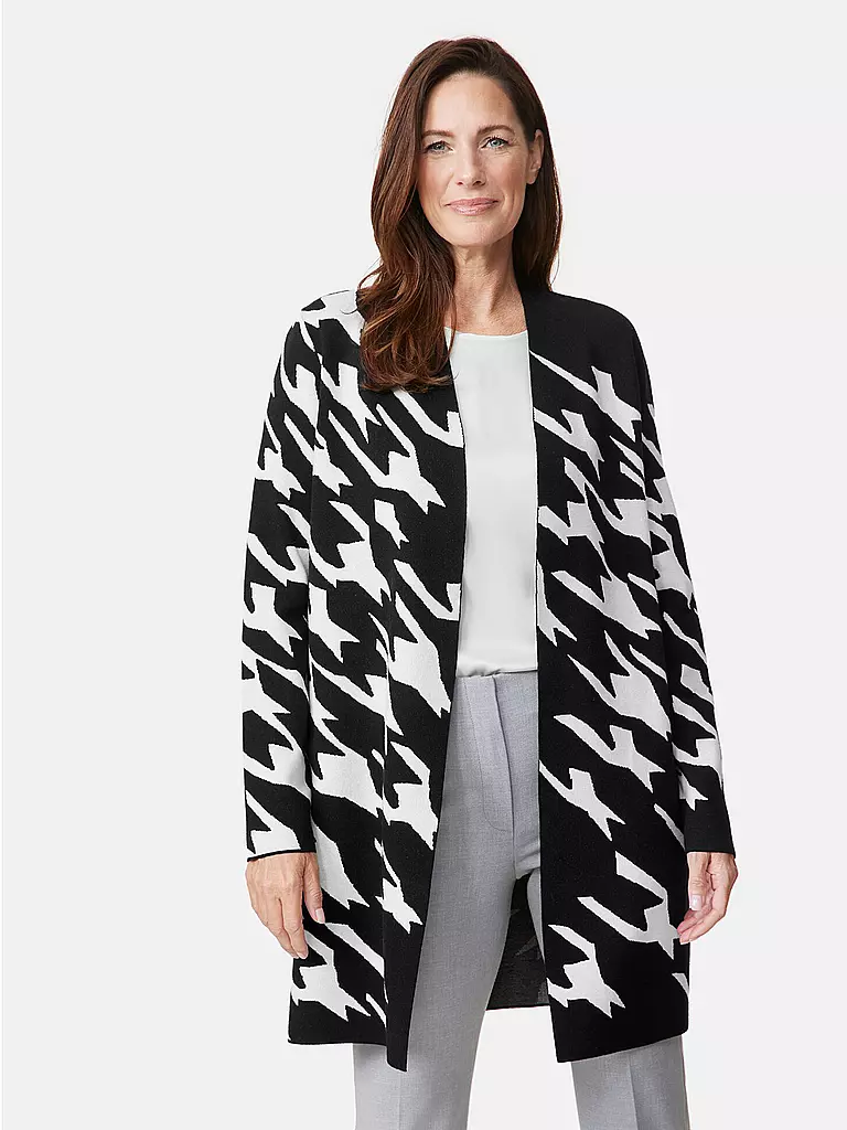 GERRY WEBER Strickjacke schwarz