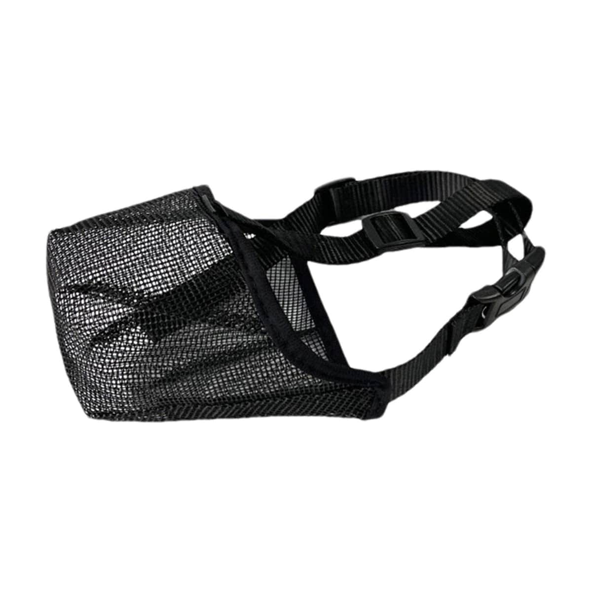 Hundesnuten i nylon Sort L