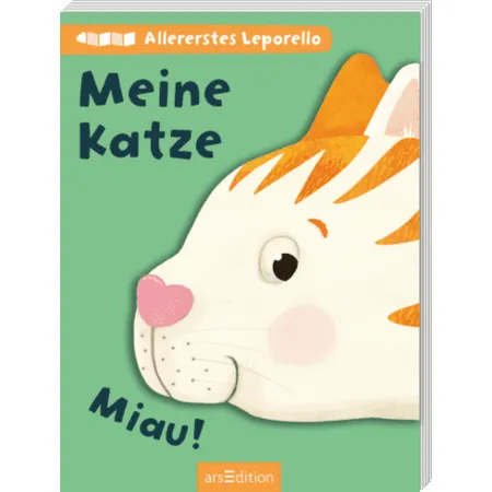 ars Edition Allererstes Leporello – Meine Katze