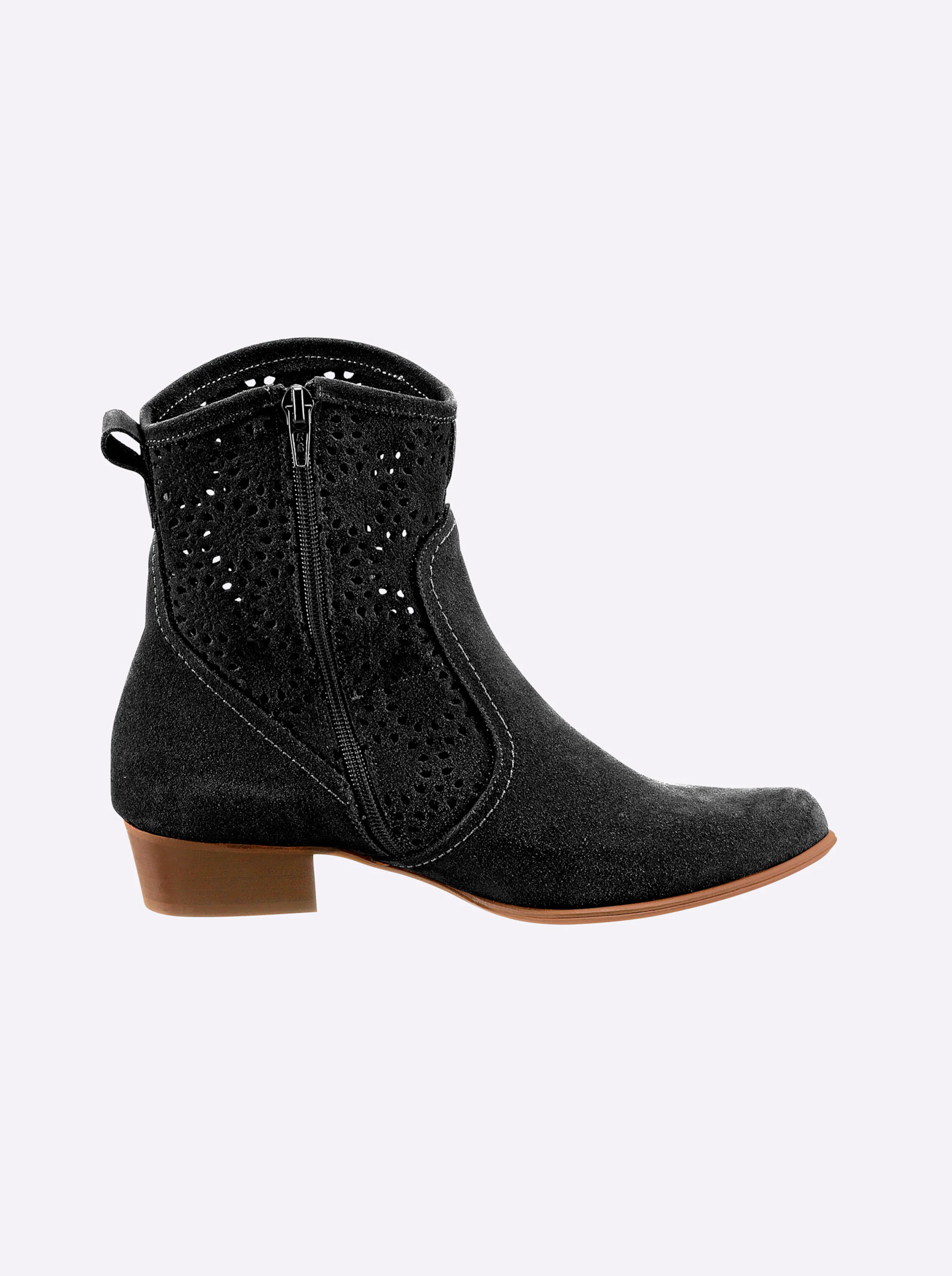 heine Stiefelette in schwarz