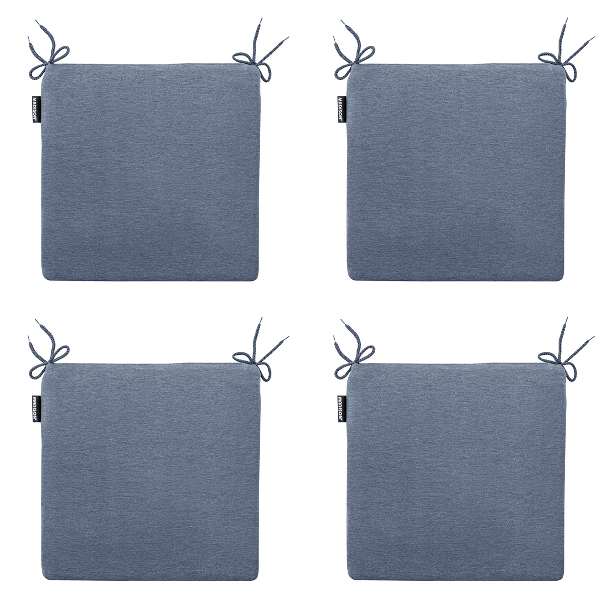 Madison Panama safier blue Zitkussen - Set van 4