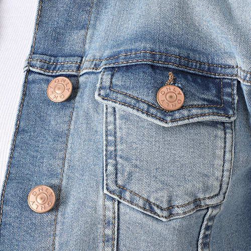 Veste Jean Femme Tia Life Bleu Denim