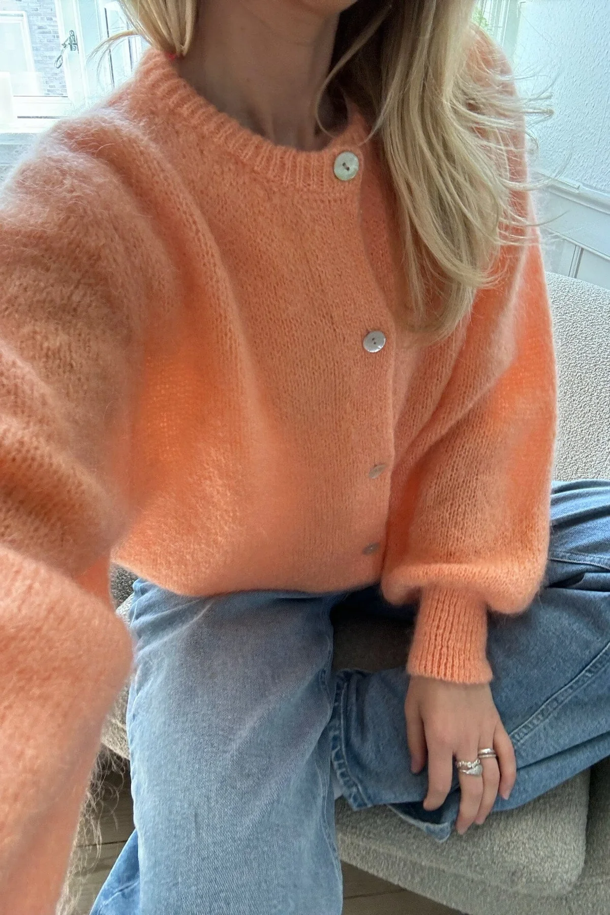 BYIC Idaic Cardigan orange orange