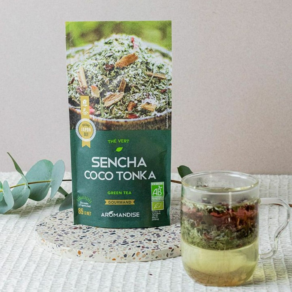 Trio de thés verts bio japonais - sencha et hojicha